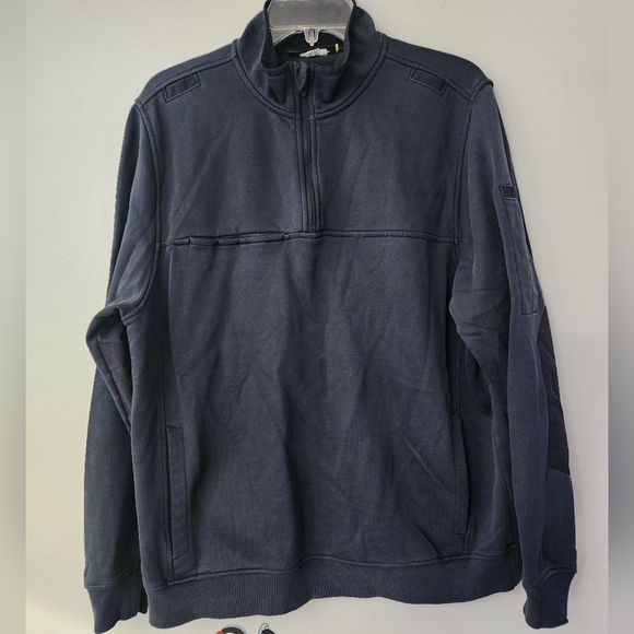 Under Armour 1/4 Zip Sweater Pockets Loose Large - Picture 1 of 9